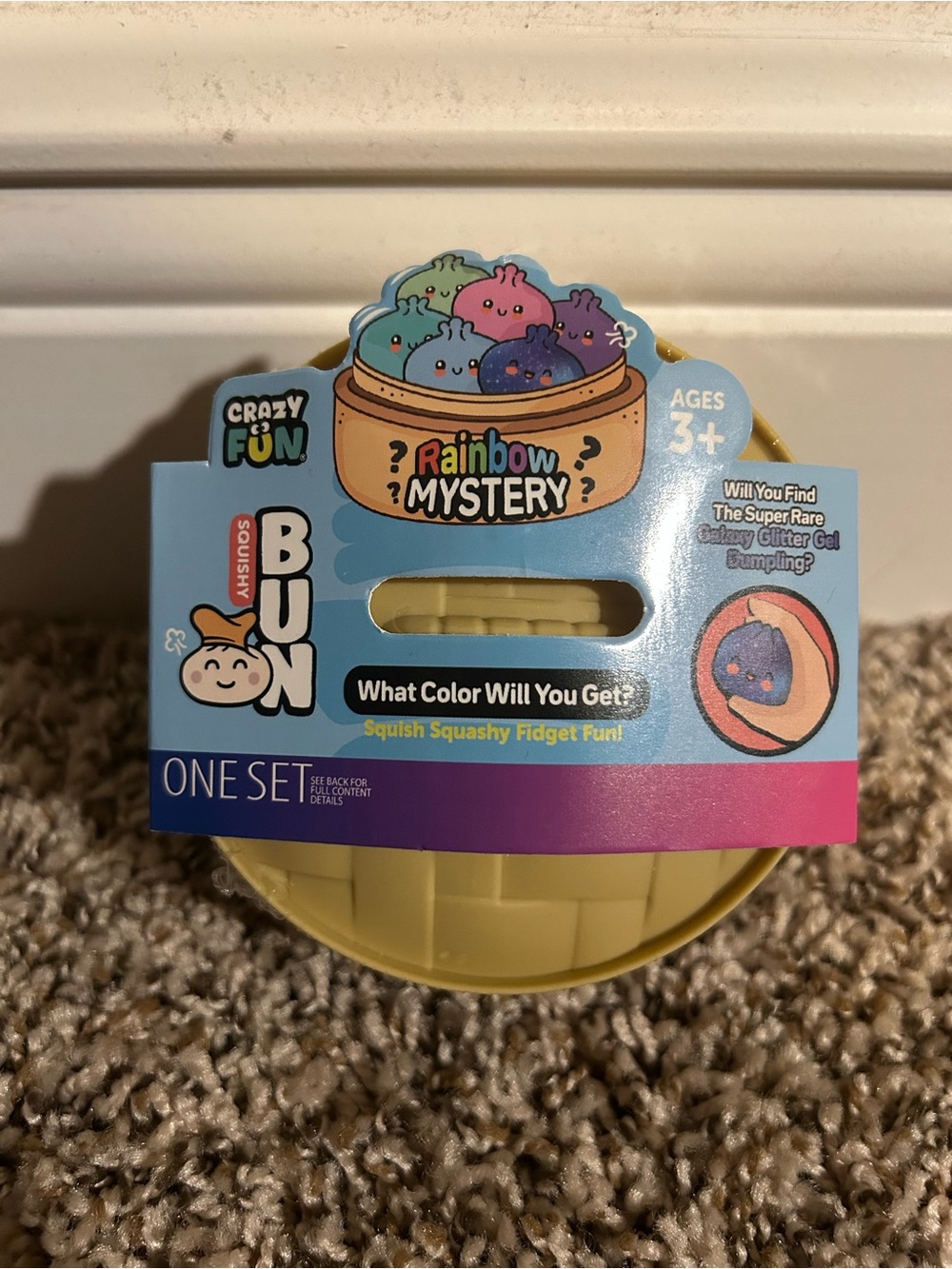 Rainbow Mystery Squishy Bun